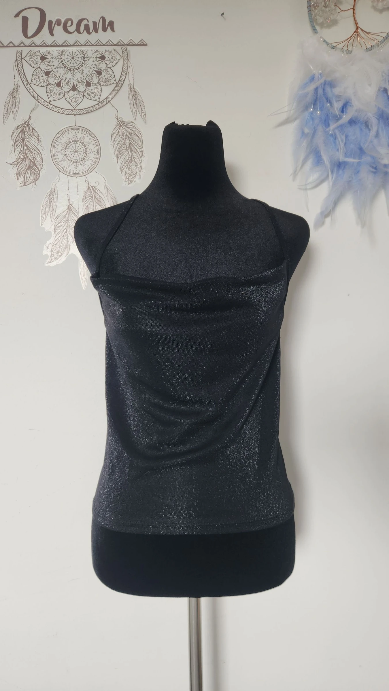 Débardeur dos croisé scintillant ●Taille S●🌸